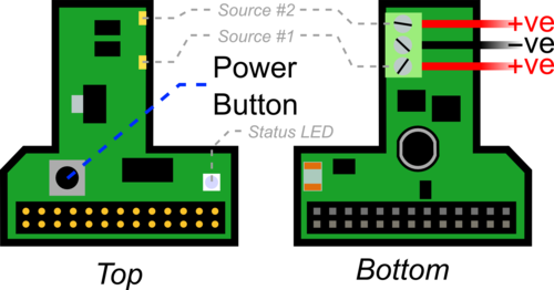 Board connections schematic 1